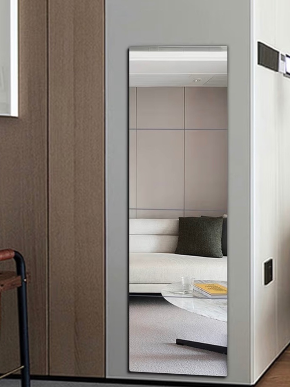4 piece shatter proof mirrors